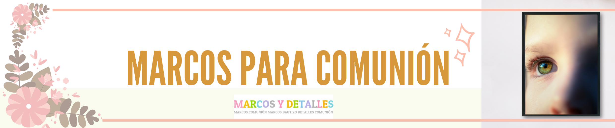 MARCOS COMUNIÓN Marcosydetalles.es